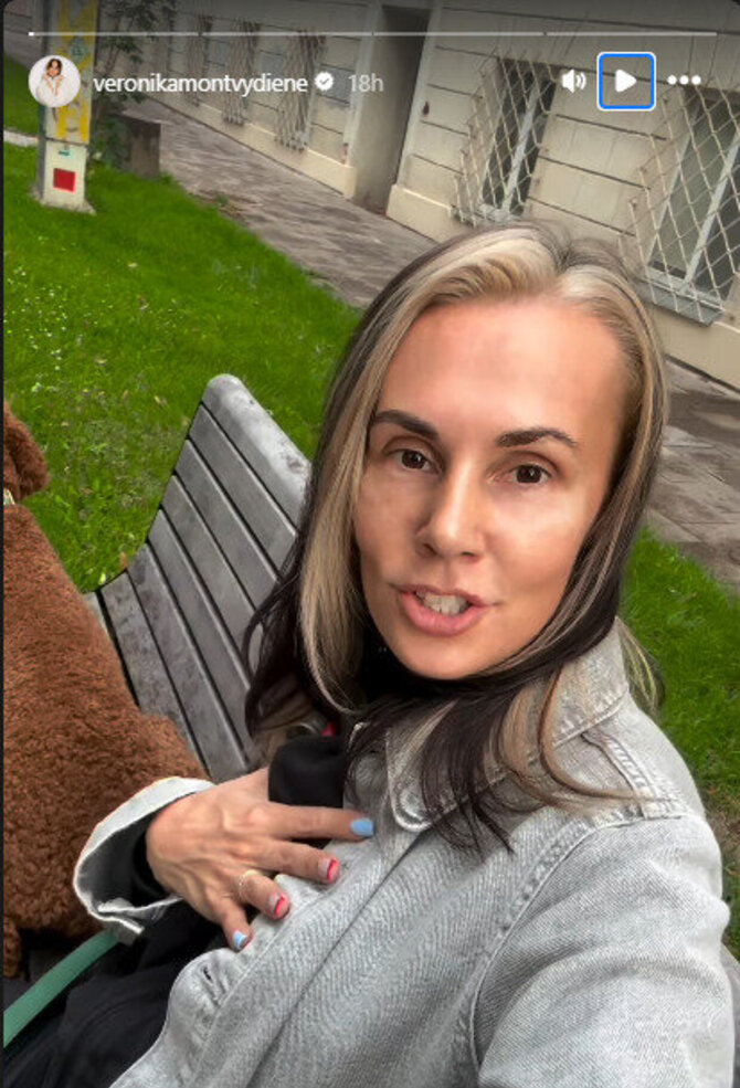Soc. tinklų nuotr./Veronika Montvydienė