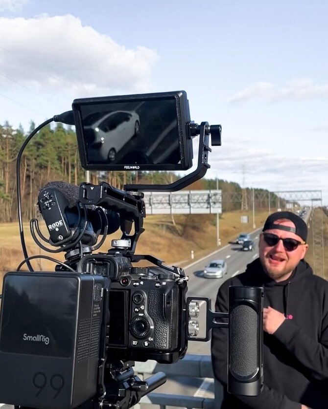 Klipo filmavimas