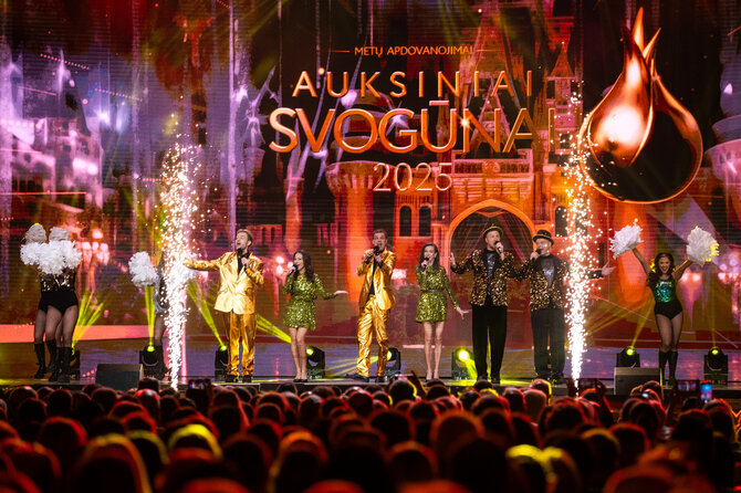 A. Pelakausko nuotr/„Auksinių svogūnų“ ceremonija