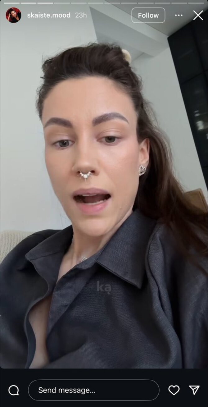 „Instagram“ nuotr./Skaistė Mood