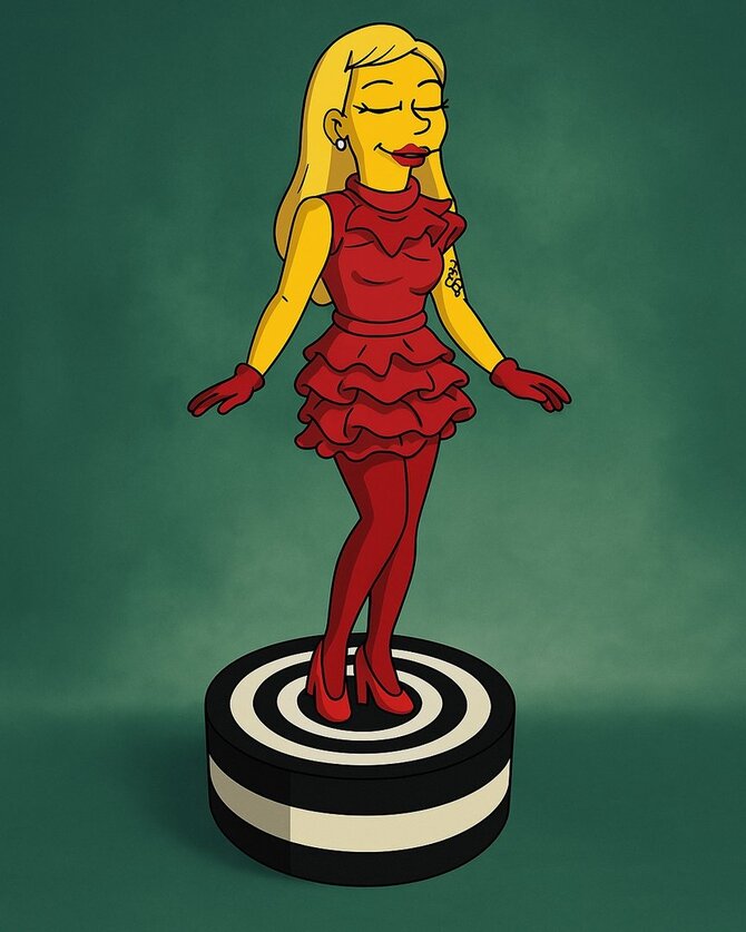 Bilietai.lt nuotr./Lietuvos atlikėjas „Simpsonų“ personaže