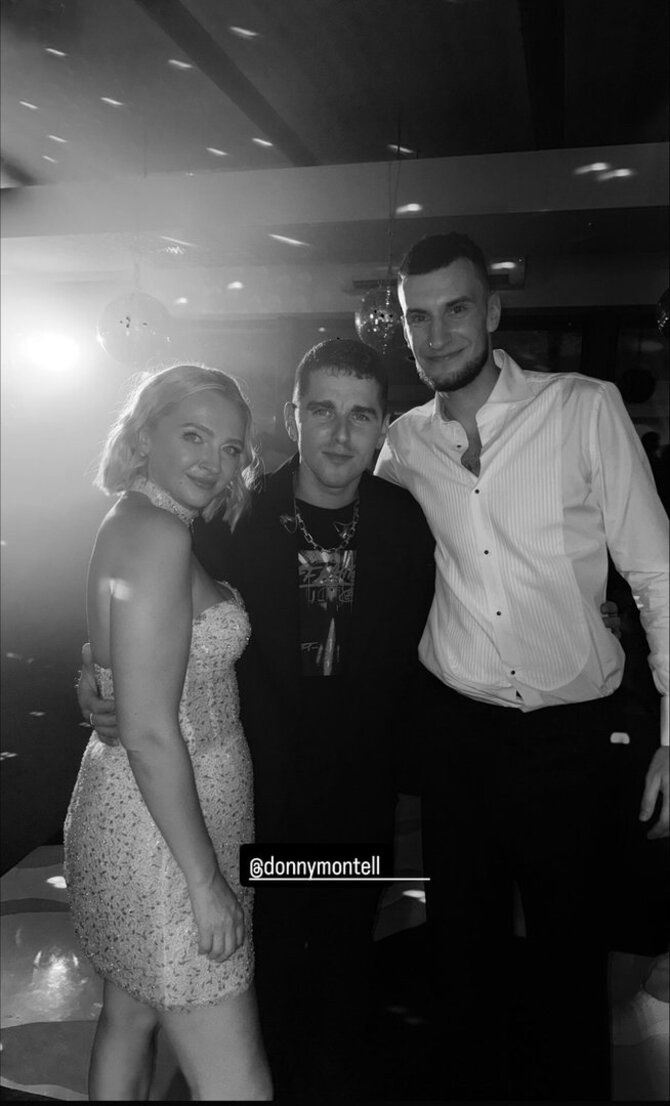 Soc. tinklų nuotr./Matas Jogėla, Greta Sereikaitė ir Donatas Montvydas