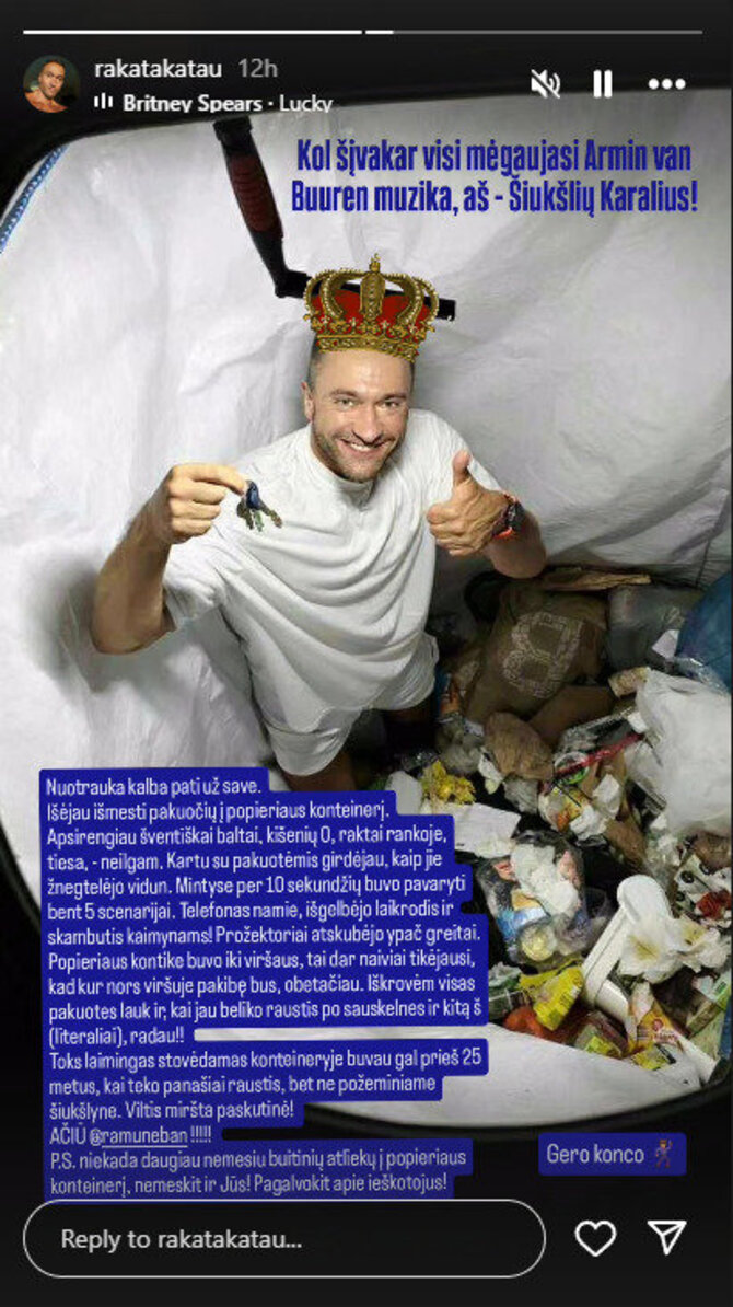 Soc. tinklų nuotr./Evaldas Račys
