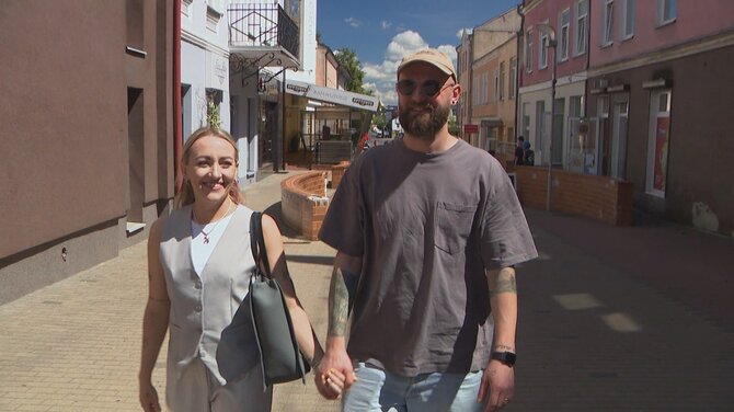 LNK nuotr./Justina Kreivė ir Mantas