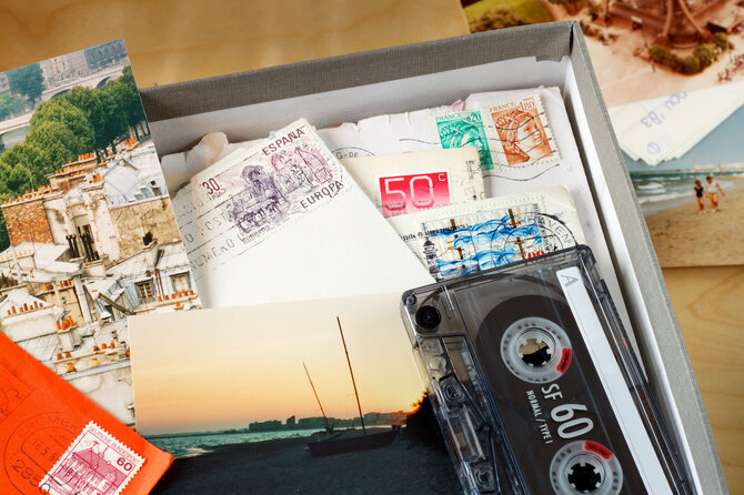 Shutterstock nuotr./Prisiminimų dėžutė