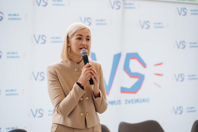 Pranešimo autorių nuotr./Vicemerė Simona Bieliūnė