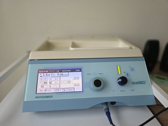 Pranešimo aut. nuotr./Elektrostimuliacijos aparatas
