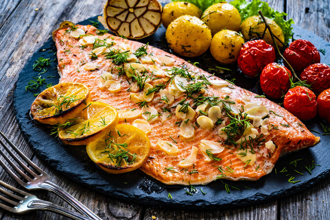 iStock nuotr./Lašiša