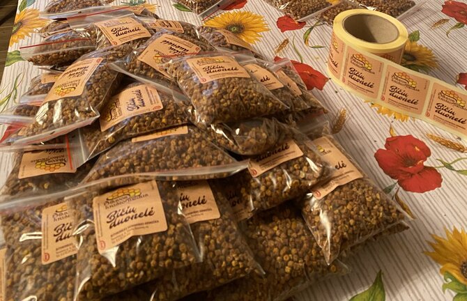 Asmeninio albumo nuotr./Bičių produktai