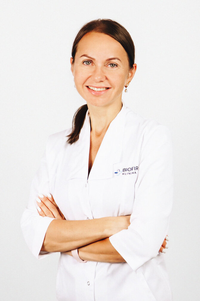 Pranešimo aut. nuotr./Gyd. akušerė-ginekologė dr. Lina Mockevičienė