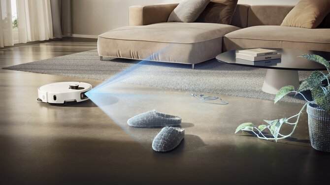 „Xiaomi“ nuotr./Naujieji robotai-dulkių siurbliai „Xiaomi Robot Vacuum 5 Pro“ ir „Xiaomi Robot Vacuum 5“ stebina savo išmanumu ir galimybėmis 