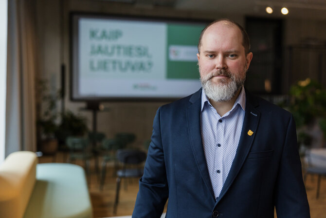 „Eurovaistinės“ nuotr./Genetikas dr. Vaidas Dirsė