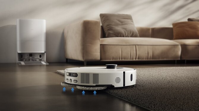 „Xiaomi“ nuotr./Robotas-dulkių siurblys „Xiaomi Robot Vacuum 5 Pro“ 