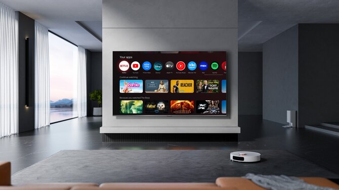 „Xiaomi“ nuotr./Namų kino teatras „Xiaomi QLED TV A Pro 2026 55“ 