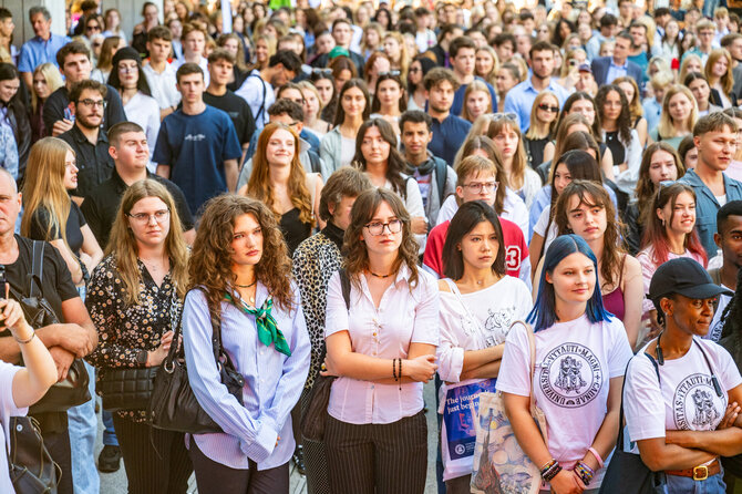 VDU nuotr./VDU studentai