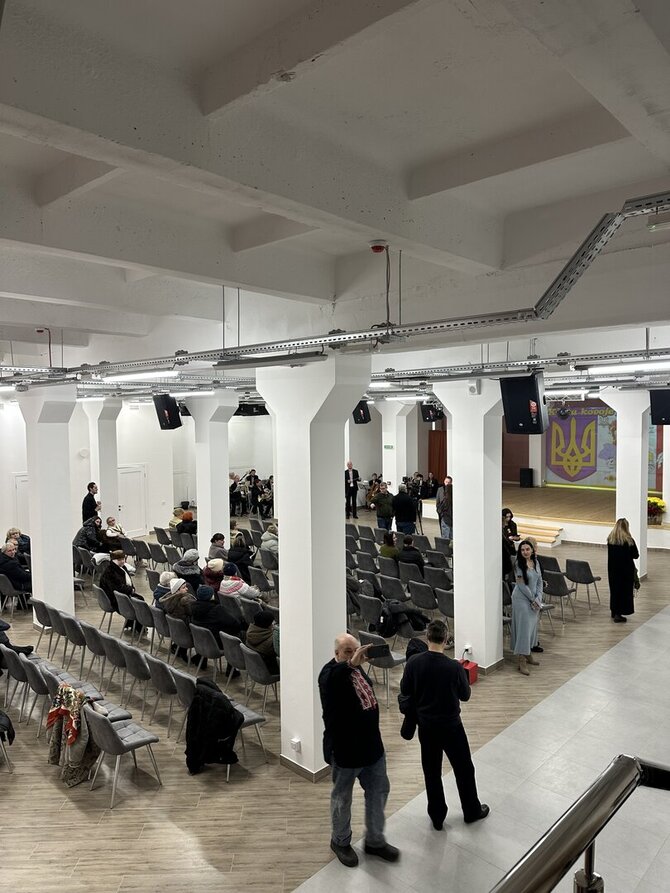 Organizacijos nuotr./Pagalba Ukrainai iš Vilniaus – Dnipre atidarytas požeminis teatras