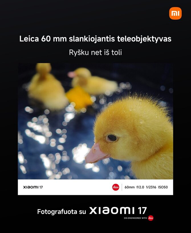 „Xiaomi“ nuotr./Ieškote greito ir su kitais įrenginiais suderinamo telefono? „Xiaomi 17“ vertas jūsų dėmesio