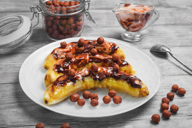„Iki“ nuotr./Bananinis desertas