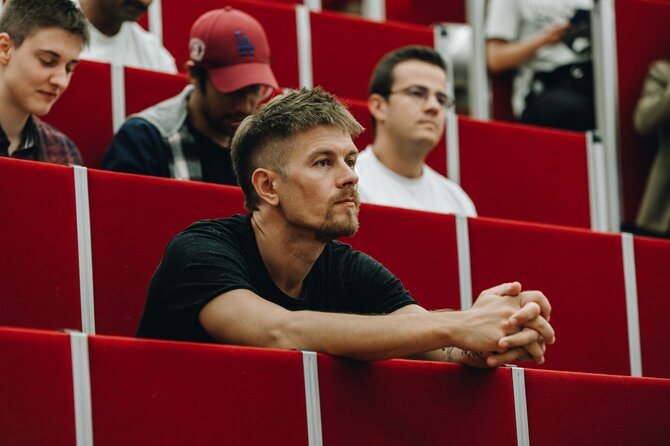 Asm. archyvo nuotr./Karolis Bareckas vasaros mokykloje Tartu universitete