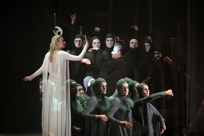 Arvydo Gudo nuotr./Atkurta opera-poema „Strazdas – žalias paukštis“: nuo magnetofono juostų iki gyvo garso