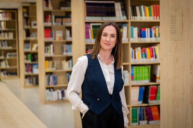 VDU nuotr./Dr. Gintarė Gelūnaitė-Malinauskienė