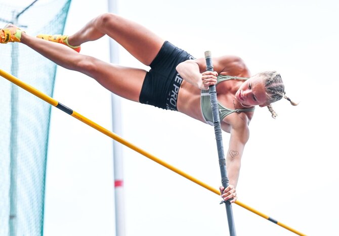 Lietuvos lengvosios atletikos federacijos nuotr./Rugilė Miklyčiūtė