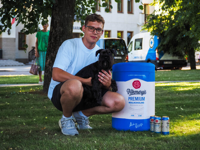 „Vilkmergės“ nuotr./„Vilkmergės nealkoholinis“ šią vasarą vaišina 50 000 lagero skardinių!
