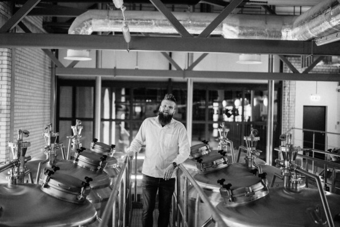 „Švyturio“ nuotr./„Švyturys Brewery“ aludaris Mažvydas Matukas