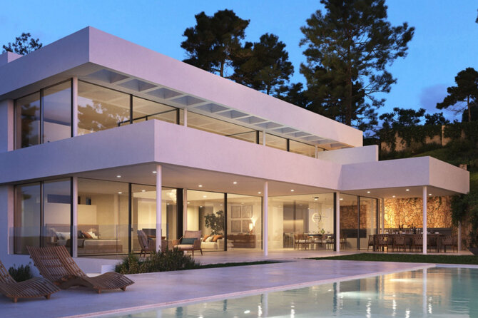 „Letsinvest“ nuotr./„Letsinvest“ finansuotas projektas – „Premium Villa Salma“, Ibizoje, Ispanijoje