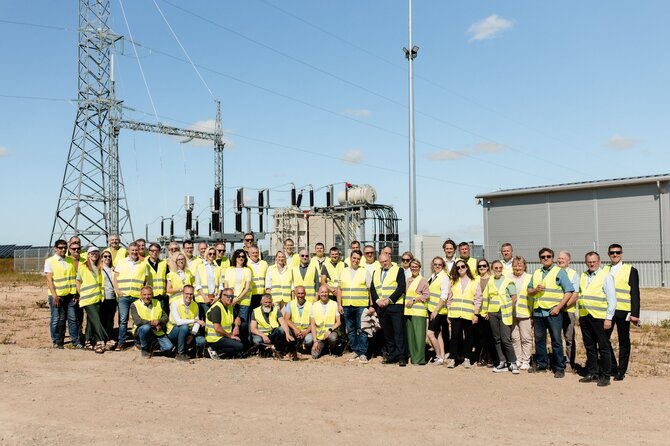 Organizacijos nuotr./„Acme Solar Group" atidarė vieną didžiausių saulės parkų Lietuvoje: energija – šaliai, nauda – bendruomenei