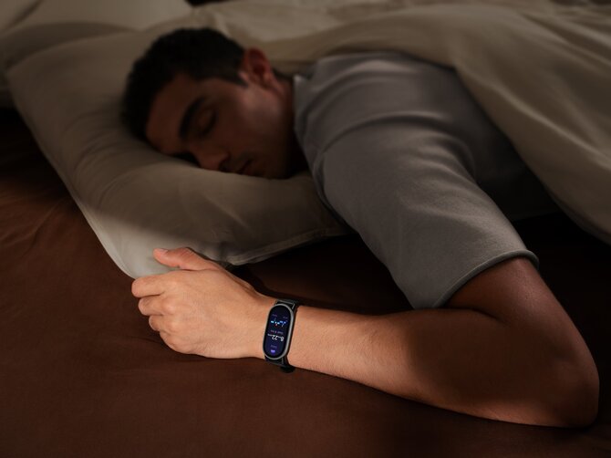 „Xiaomi“ nuotr./Išmanioji apyrankė „Xiaomi Smart Band 10“ – ne tik rafinuotas stilius, bet ir patrauklus funkcionalumas 