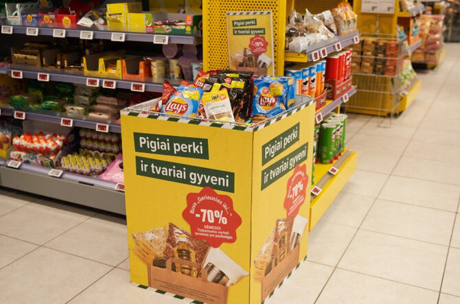 „Iki“ nuotr./Tokių produktų išmetama perpus mažiau: „Iki“ sprendimas prekiauti tokiomis prekėmis pirkėjų sutiktas labai palankiai