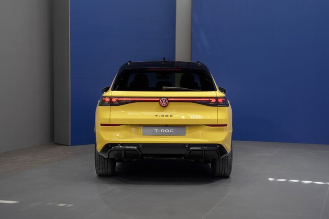 Organizacijos nuotr./„Volkswagen“ pristatė naująjį „T-Roc“: šiuolaikiškas dizainas, hibridinės jėgainės ir aukštesnio segmento įranga 