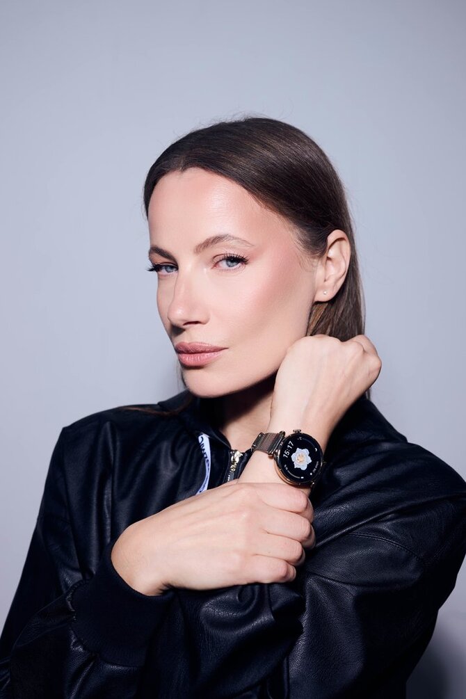 „Huawei“ nuotr./Agnė Kuzmickaitė: „Aktyvumas man artimas tiek gyvenime, tiek kūryboje“