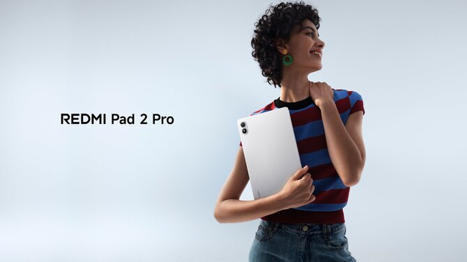 „Xiaomi“ nuotr./Naujasis planšetinis kompiuteris „Redmi Pad 2 Pro“: kūrybai, darbui, mokslams ir pramogoms