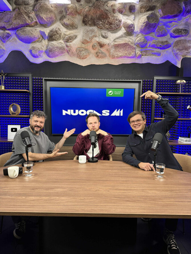 Tinklalaidė „Nuogas M1“ /M1 nuotr.