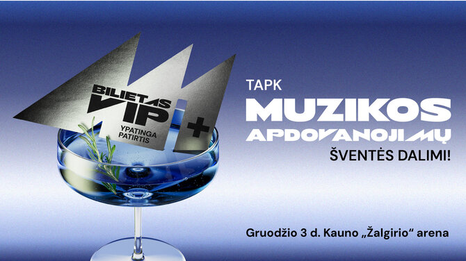 M1 muzikos apdovanojimų VIP+ patirtis