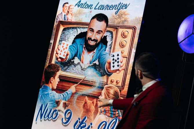 Organizatorių nuotr./Iliuzionisto Anton Lavrentjev gimtadienis