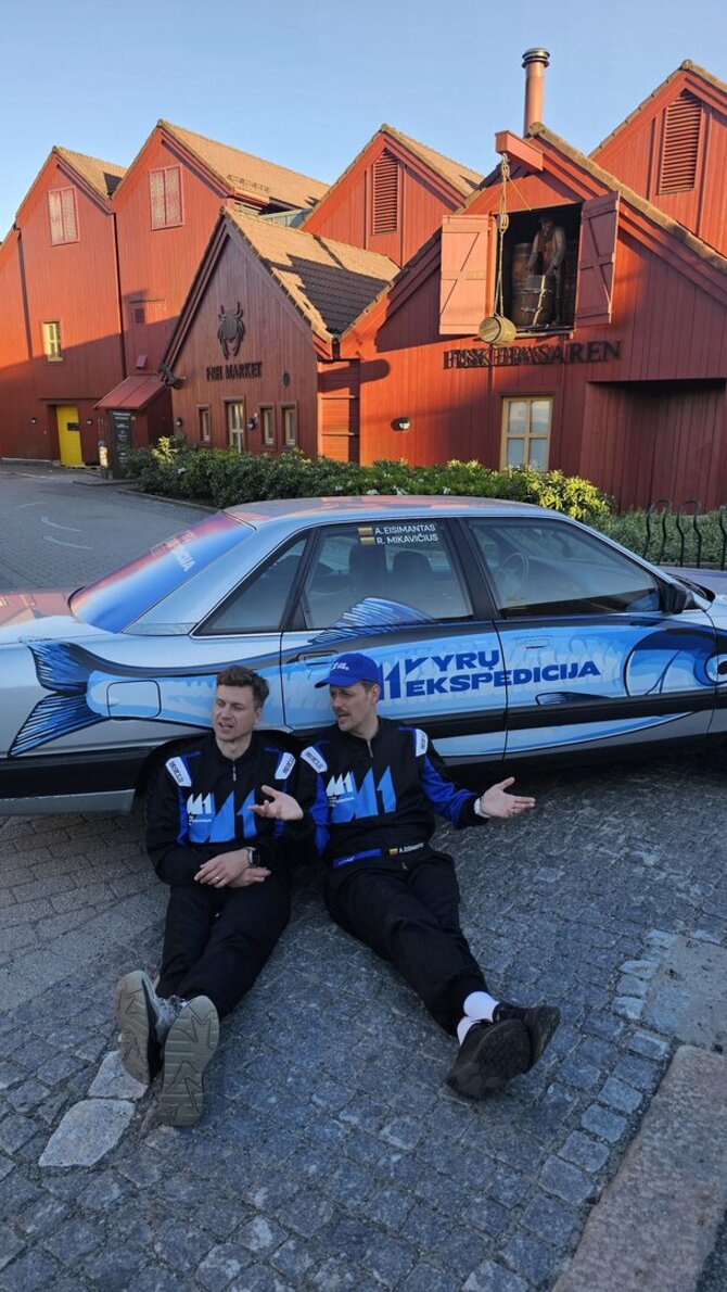 M1 Vyrų ekspedicija /Asmeninio albumo nuotr.