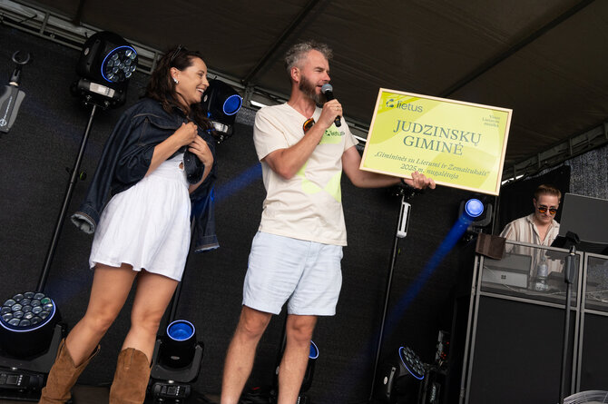 Gimininės Rūtelių kaime su grupe „Žemaitukai“ /Foto: Mantas Stankevičius