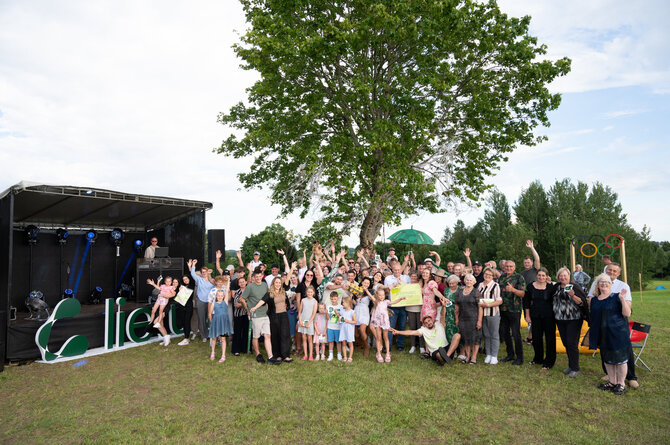 Gimininės Rūtelių kaime su grupe „Žemaitukai“ /Foto: Mantas Stankevičius