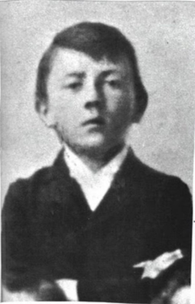 Wikimedia.org nuotr./Adolfas Hitleris vaikystėje