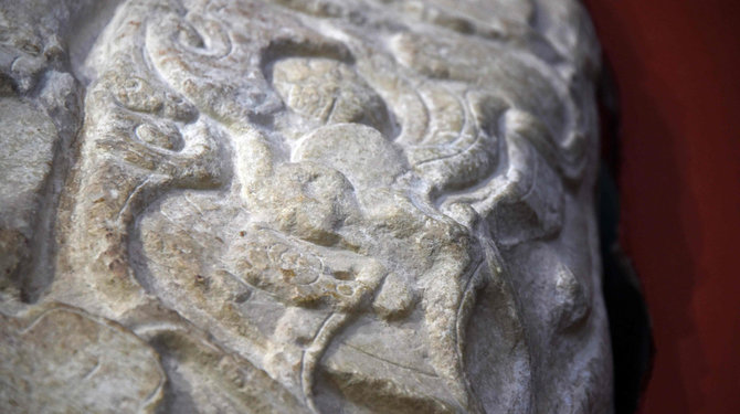 AFP/„Scanpix“ nuotr./Majų altoriaus fragmentas