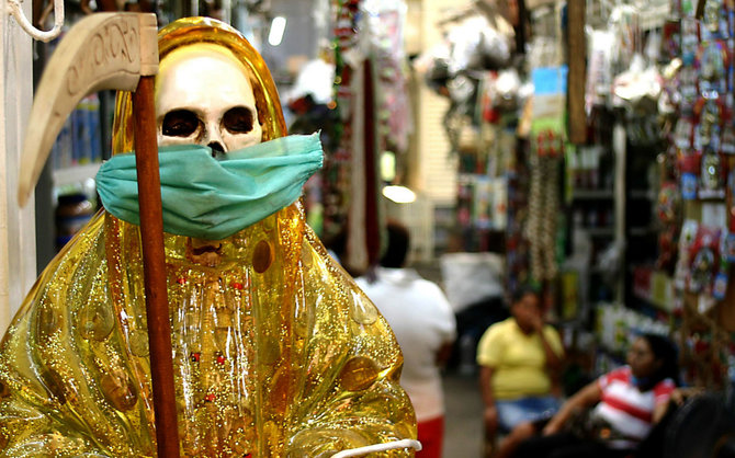 AFP/„Scanpix“ nuotr./La Santa Muerte