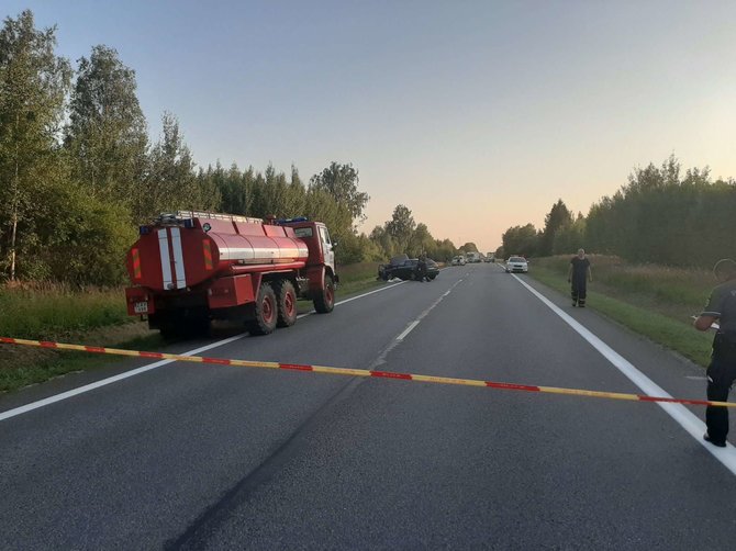 Jurgitos Lieponės/15min nuotr./Avarija prie Ukmergės