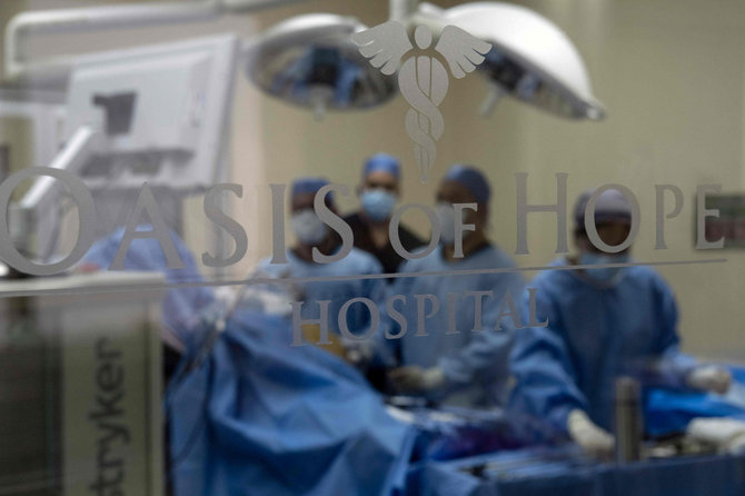AFP/„Scanpix“ nuotr./„Oasis of Hope“ ligoninė Tichuanoje