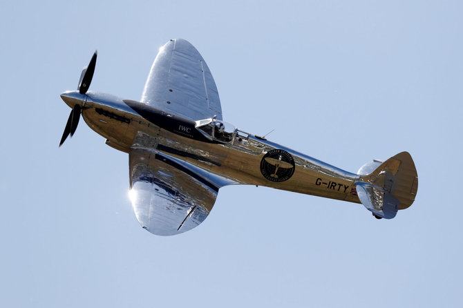 AFP/„Scanpix“ nuotr./„Spitfire“ skrydis