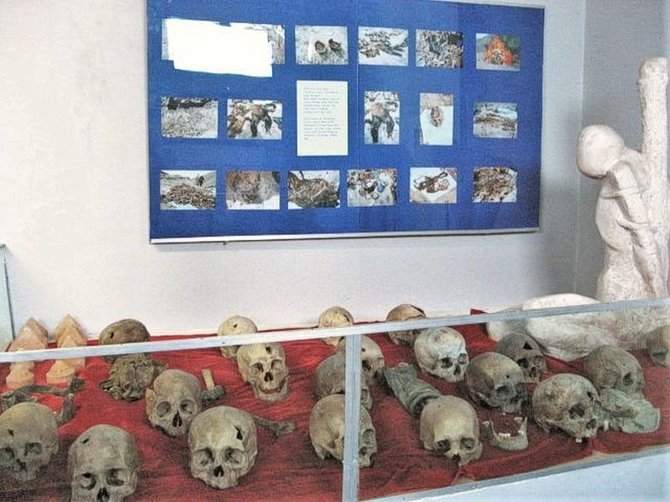 Wikipedia.org nuotr./Politinių represijų muziejaus ekspozicija Ulan Batore