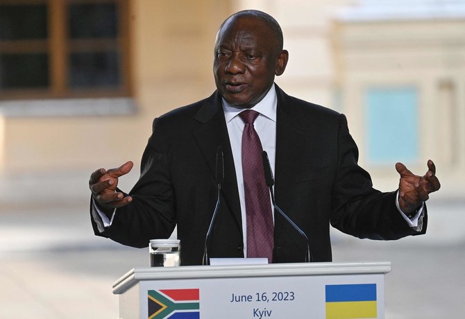 AFP/„Scanpix“ nuotr./Cyrilas Ramaphosa