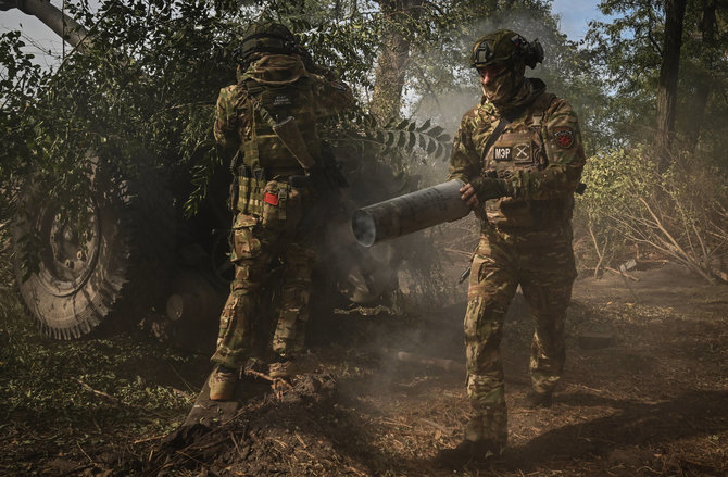 Imago / Scanpix nuotr./Rusijos artileristai